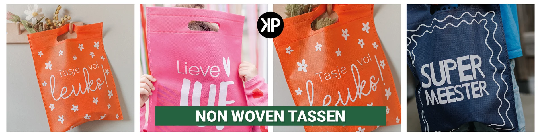 Non woven tassen, shoppers